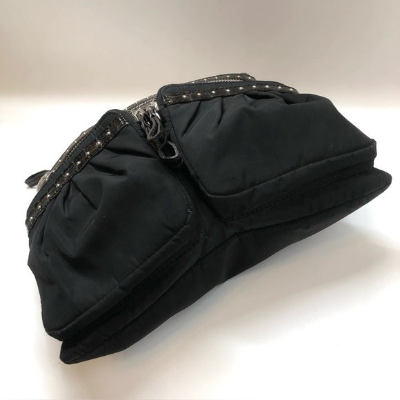 Brighton Black and Brown Crossbody Bag - Picture 15 of 16